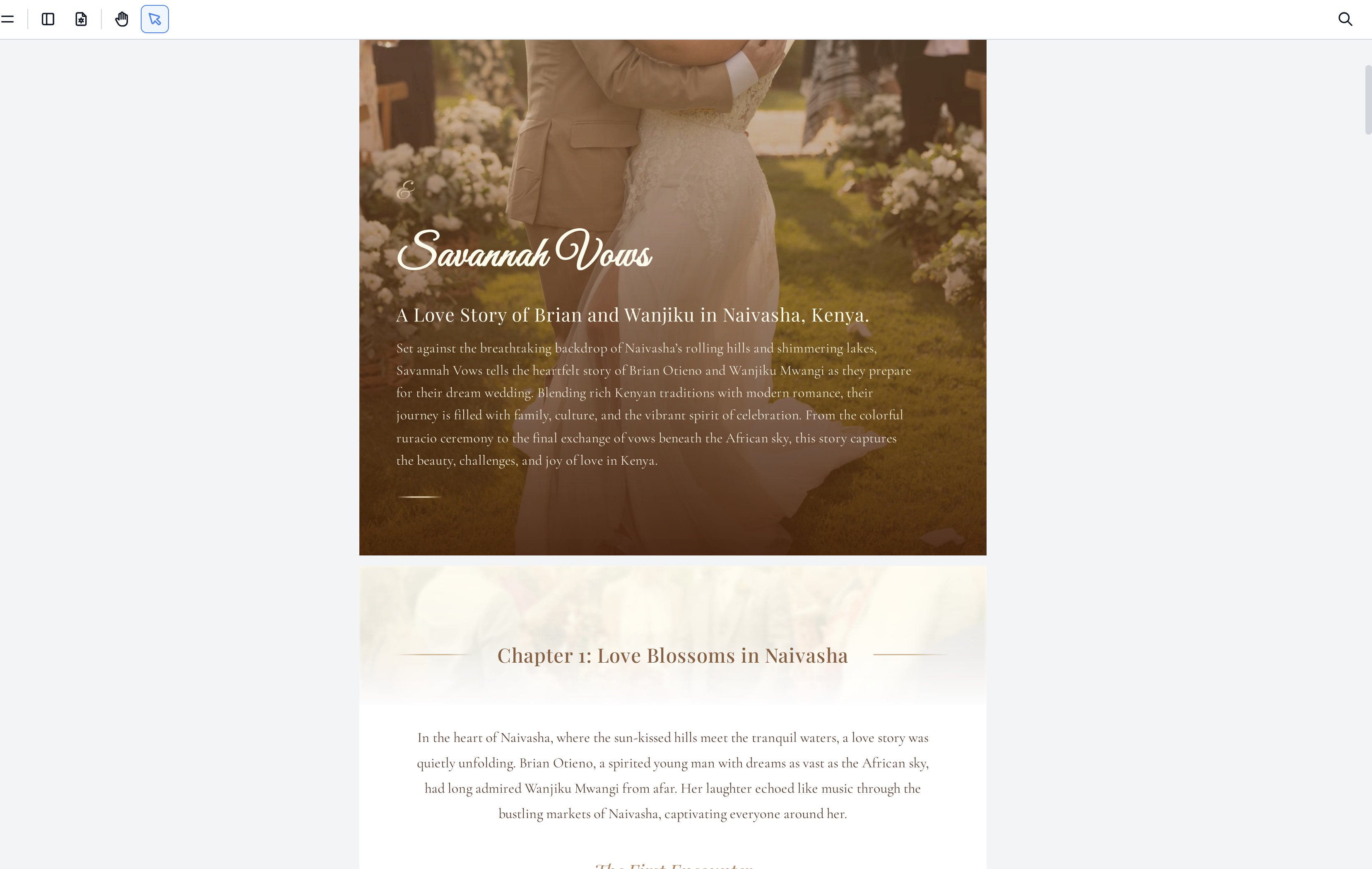 Preview and publish